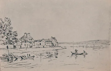 De oevers van Loing, ca. 1880s, 1946