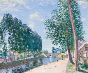 Het Loing-kanaal bij Moiret, c.1892