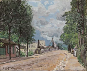 De weg van Gennevilliers, 1872