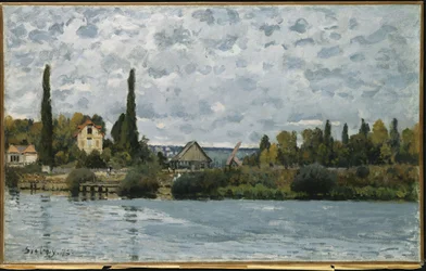 De Seine bij Bougival, 1873