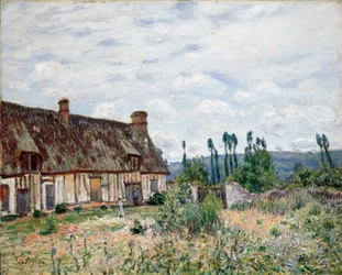 Het verlaten rieten huisje, 1894
