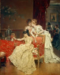 Alfred Stevens, De theekop