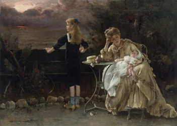 Moeder en haar kinderen, 1883