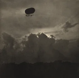 Een luchtschip, gepubliceerd oktober 1911