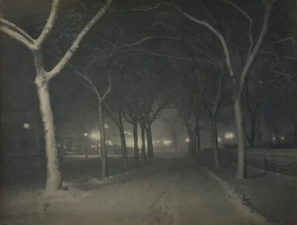 Een ijzige nacht, New York