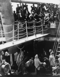 Emigrantenschip - tussendek