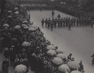 Militaire parade, New York