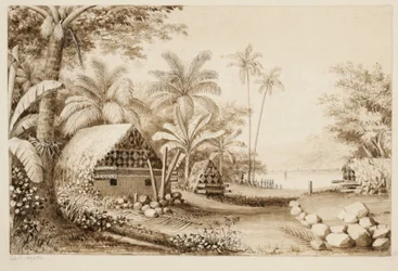 Graven op Muthuata Island, Fiji