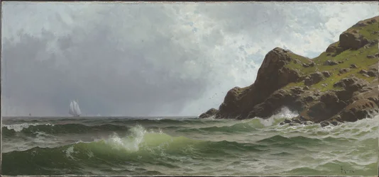 Zeilen voor de kust