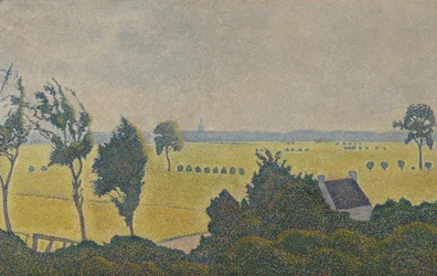 Landschap in Seneffe, ca.1890 (olieverf op doek)