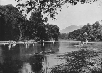 Rivier bij Ratnapura