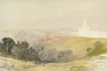 Durham vanaf de Rode Heuvels, 1880-86
