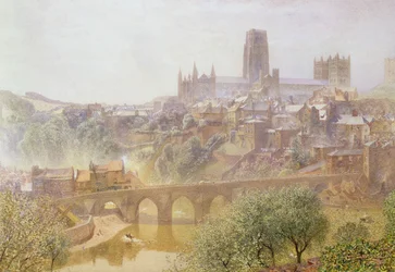 Elvet Bridge, Durham, 1876