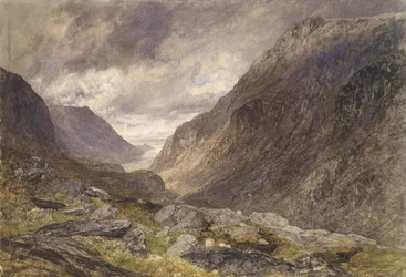 Pas van Llanberis, c.1853