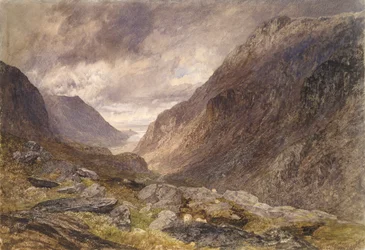 Pas van Llanberis, ca. 1853