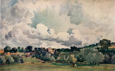 Kasteel Ludlow, ca. 1880