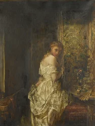 Vrouw in het Wit
