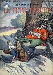 Le Peucet: Verhaal van Charles Perrault (1628-1703). Illustratie van Vaccari en Carrey in de collectie 
