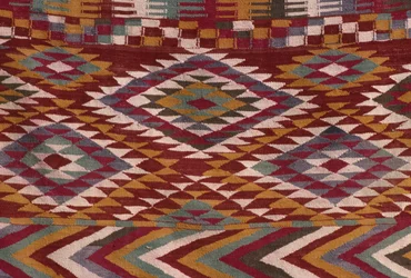 Tapijt uit de Mzab-vallei (wol) (detail)