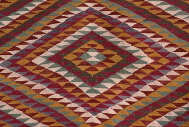 Tapijt uit de Mzab-vallei (wol) (detail)