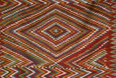 Tapijt uit de Mzab vallei, detail