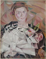 Waaierspel of vrouw met waaier