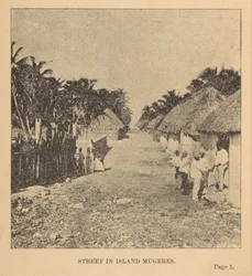 Straat op Isla Mujeres