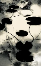 Gold Dust Shadows, uit de serie Spring, 2020 (handgeschilderde foto)