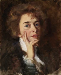 Zelfportret met Jabot