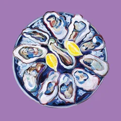 Verse oesters en citroen