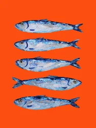 Sardines op sinaasappel