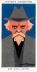Sir Hall Caine, Britse romanschrijver