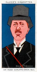 Sir Hugo Cunliffe-Owen, Britse zakenman, 1926