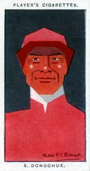 Stephen Donoghue, jockey en trainer, 1926