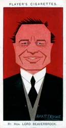 William Maxwell Aitken, 1e Baron Beaverbrook, staatsman en krantenmagnaat, 1926