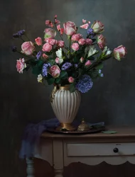 Elegant bloemstuk