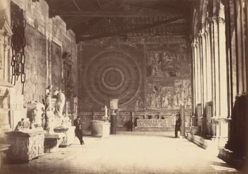 Pisa: Corridore del Camposanto, ca. 1870