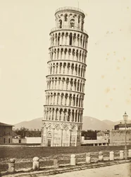 Campanile, Pisa, ca. 1850