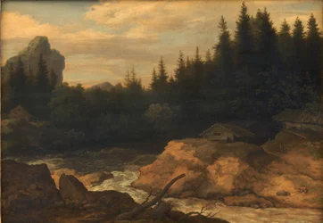 De Rivier in het Pijnboombos