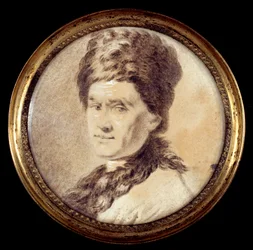 Portret van de Zwitserse filosoof Jean Jacques Rousseau in Armeens kostuum