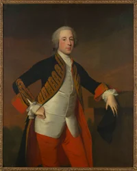 Portret van een heer
