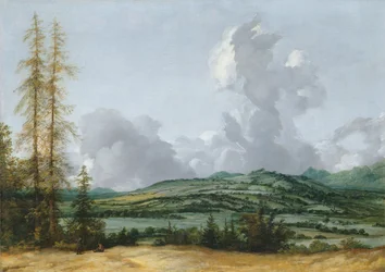 Heuvelachtig landschap