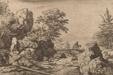 Ruiter op een Brug, waarschijnlijk c. 1645-1656
