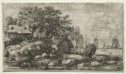 Landschap met Twee Lege Boten