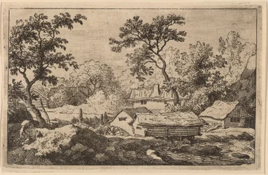 Molen onder een Waterval