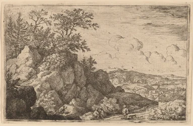 Boer met zijn hond, waarschijnlijk ca. 1645-1656
