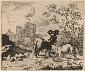 Reinaert Vraagt de Ram om een Document te Bezorgen, waarschijnlijk ca. 1645-1656