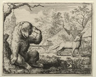 Reinaert de Vos: Reinaert berispt de gewonde beer