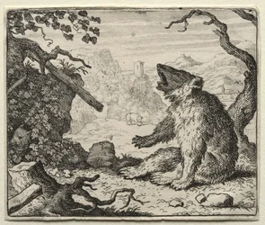 Reinaert de Vos: De Beer Roept Reinaert naar het Hof