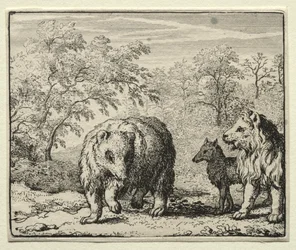 Reinaert de Vos: De bevrijding van de wolf en de beer